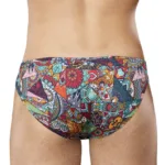 Alternative view of 1217-PRN Groovy Bikini Color Printed Size L
