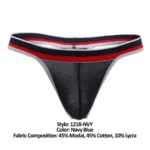 1218-NVY Metro Thong Color Navy Blue Size L - Image 8