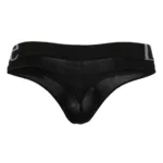 1250-BLK Wide-band Thong Color Black Size L - Image 5