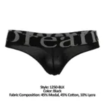 1250-BLK Wide-band Thong Color Black Size L - Image 6
