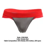 1258-SMK Warrior Thong Color Smoke-Red Size M - Image 7
