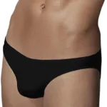 1281-BLK Hang-loose Bikini Brief Color Black Size L