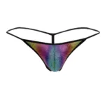 1300-RBW Disco Thongs Color Rainbow Size M - Image 4