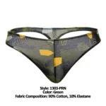 1303-PRN Camosaic Thong Color Green Size S - Image 6
