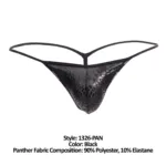 1326-PAN Flashy G-String Color Black Panther Size XL - Image 7