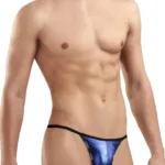 1326-RBL Flashy G-String Color Royal Blue Size L