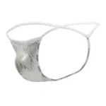 1326-SLV Flashy G-String Color Silver Snake Size L - Image 5