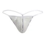1326-SLV Flashy G-String Color Silver Snake Size L - Image 6
