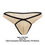 1332-TAN Loop Thong Color Tan Size L - Image 8