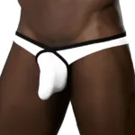 1332-WHT Loop Thong Color White Size XL