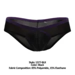 1377-BLK Boost Cheeky Brief Color Black Size L - Image 6
