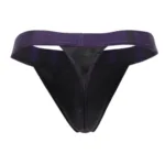 1379-BLK Micromodal Thong Color Black Size L - Image 9