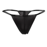 1390-BLK Aire Thong Color Black Size M - Image 5