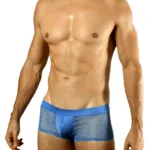 1588-BLU Mesh Trunk Color Blue Size XL - Image 3