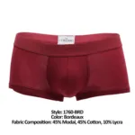 1760-BRD Low-rise Trunk Color Bordeaux Size L - Image 8