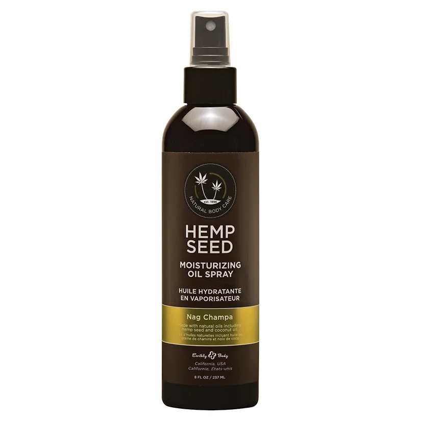 Earthly Body Moisturizing Oil Spray-Nag Champa 8oz