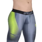 EW1603 MAX SE Athletic Shorts Color Gray-Green Size S - Image 3
