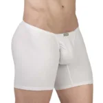 EW1737 FEEL GR8 Cotton Boxer Briefs Color White Size M - Image 3