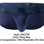 EW1739 MAX BOLD Bikini Color Navy Blue Size S - Image 7