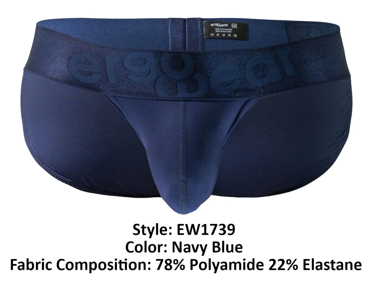 EW1739 MAX BOLD Bikini Color Navy Blue Size S - Image 7