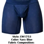 EW1753 FEEL SE Boxer Briefs Color Navy Blue Size L - Image 8