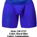 EW1757 FEEL SE Boxer Briefs Color Royal Blue Size XL - Image 7