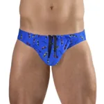 EW1764 FEEL SW Swim Briefs Color Blue-Sunglasses Size L