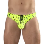 EW1765 X4D SW Swim Briefs Color Bright Yellow Size XL
