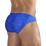 Alternative view of EW1767 X4D SW Swim Briefs Color Blue-Sunglasses Size M
