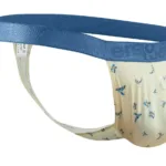 EW1768 SLK SE G-String Color Vanilla-Birds Size S - Image 7