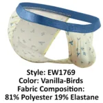 EW1769 SLK SE Bikini Color Vanilla-Birds Size M - Image 9