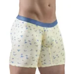 EW1771 SLK SE Boxer Briefs Color Vanilla-Birds Size M - Image 3