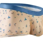 EW1774 SLK SE Trunks Color Peach-Birds Size L - Image 5