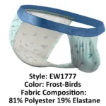 EW1777 SLK SE Bikini Color Frost-Birds Size L - Image 7
