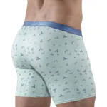 Alternative view of EW1779 SLK SE Boxer Briefs Color Frost-Birds Size M