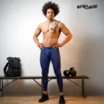 EW1782 MAX BOLD Athletic Pants Color Dark Blue Size XL - Image 4