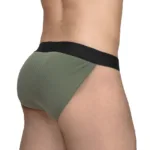 Alternative view of EW1786 MAX FLOW Bikini Color Dark Green Size L