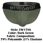 EW1786 MAX FLOW Bikini Color Dark Green Size S - Image 7