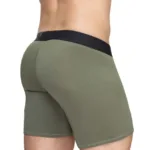 Alternative view of EW1788 MAX FLOW Boxer Briefs Color Dark Green Size L
