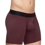 EW1796 MAX FLOW Boxer Briefs Color Burgundy Size L - Image 3