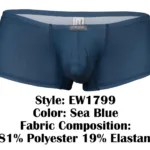 EW1799 X4D SE Trunks Color Sea Blue Size M - Image 7