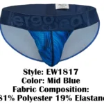 EW1817 MAX BOLD SE Bikini Color Mid Blue Size M - Image 9