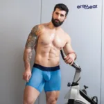 EW1823 MAX BOLD SE Boxer Briefs Color River Blue Size L