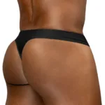Alternative view of EW1830 X4D SW Swim Thongs Color Black Size M