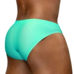Alternative view of EW1837 X4D SW Swim Bikini Color Aqua Size M