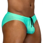 EW1837 X4D SW Swim Bikini Color Aqua Size M - Image 3