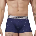 42470 Printed Microfiber Trunks Color Blue Size M