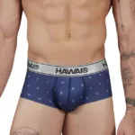 42480 Printed Microfiber Briefs Color Blue Size S