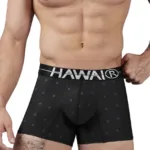42520 Printed Microfiber Trunks Color Black Size L