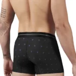 Alternative view of 42520 Printed Microfiber Trunks Color Black Size L